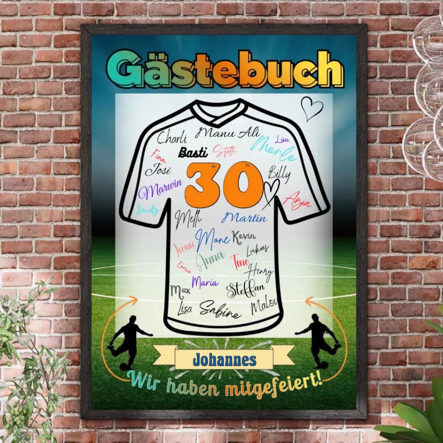 Mockup Trikot Fußball