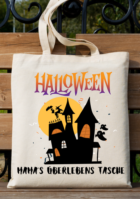 Halloween- Baumwolltasche- Tragetasche