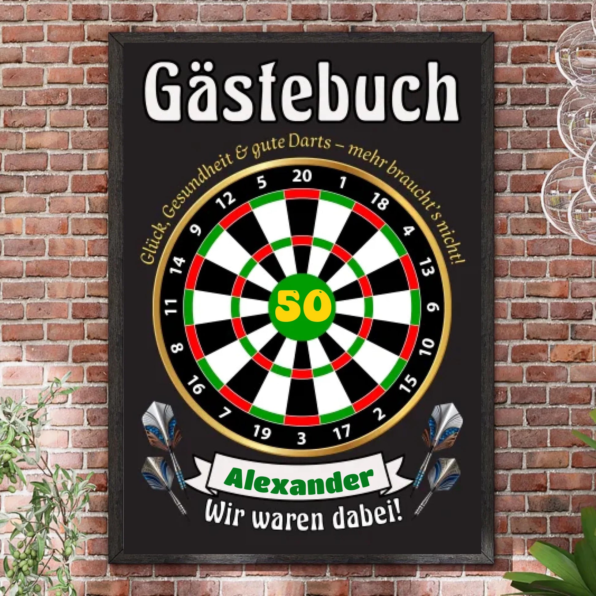 Bilderrahmen Steinwand 