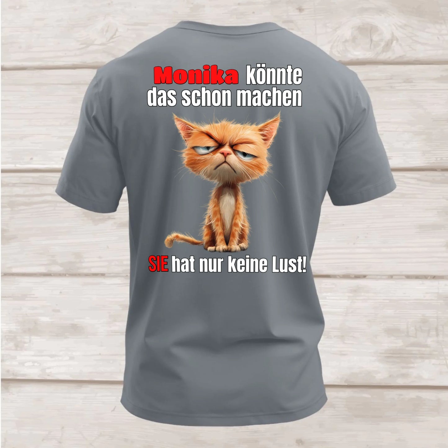 Shirt hinten grau