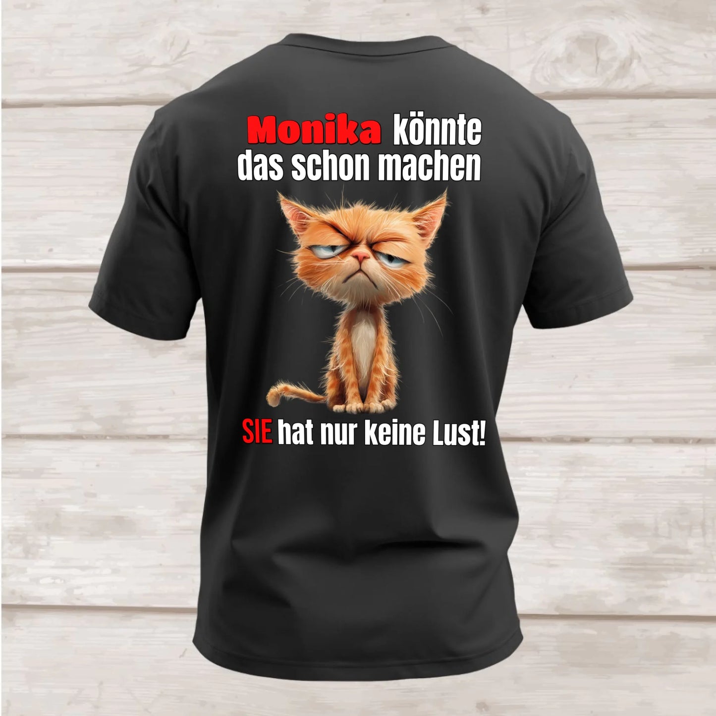 Shirt hinten schwarz