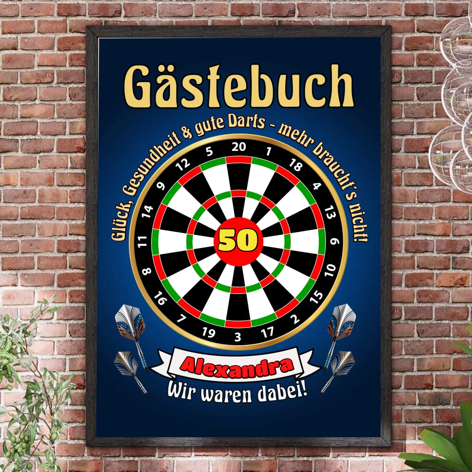 Bilderrahmen Steinwand 