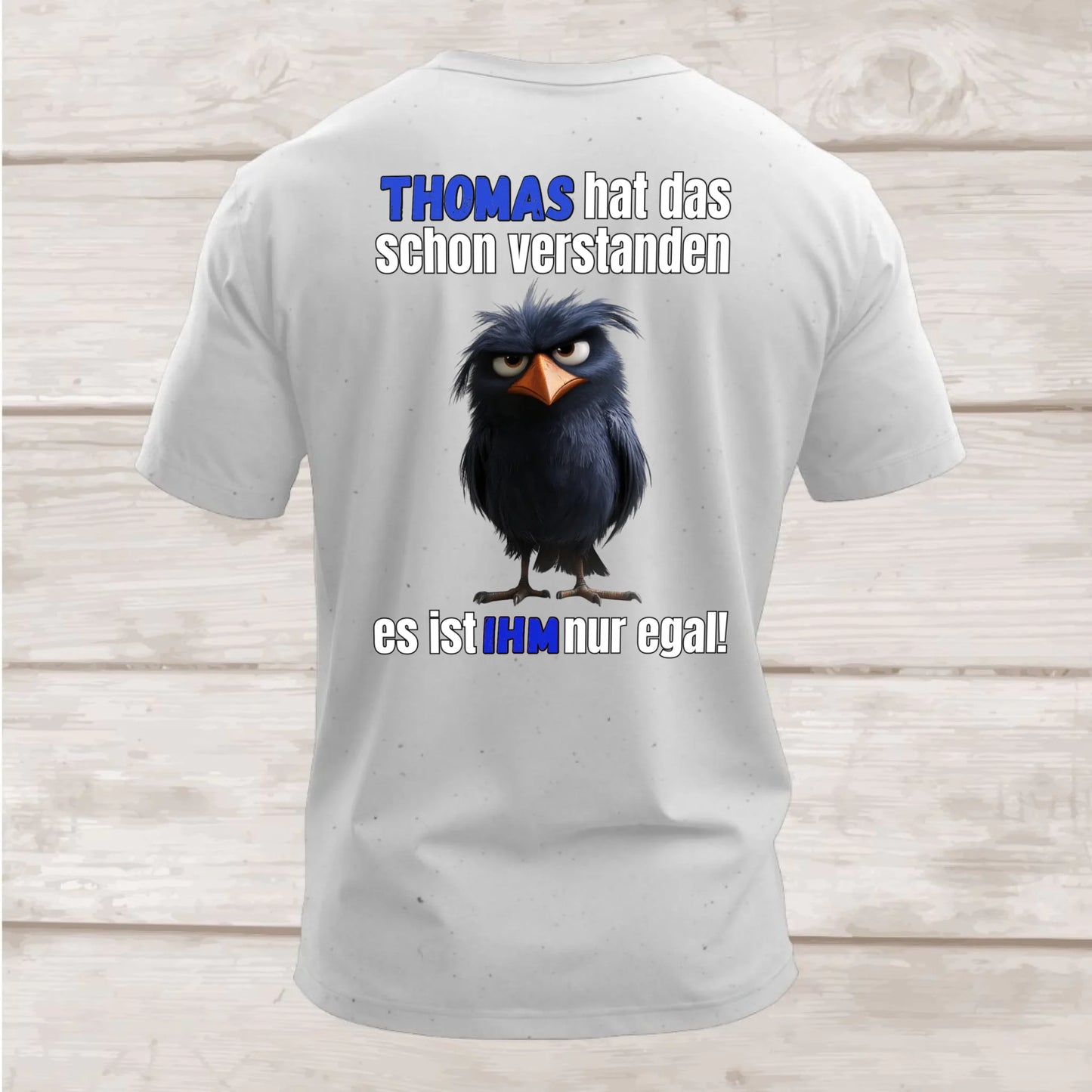 Shirt hinten weiß